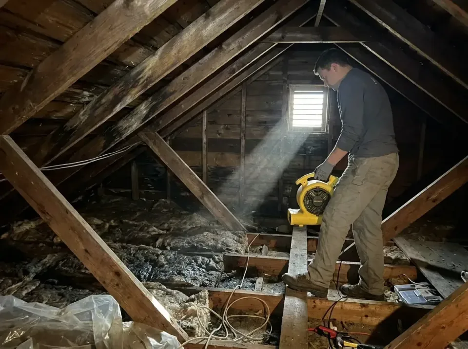 attic-water-damage-drying-proc-007 — frequently asked questions, Emergency Water Extraction & 24/7 Flood Response in Kerrvil…